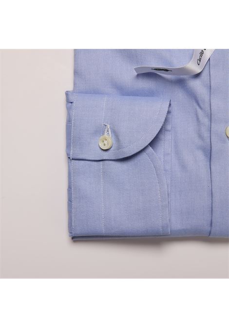 LUIGI BORRELLI / 長袖シャツ/38/コットン/BLU OXFORD SHIRT - LIGHT BLUE - LUIGI BORRELLI - NAPOLI - Luigi